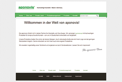Aponovis - hochwertige Kosmetik