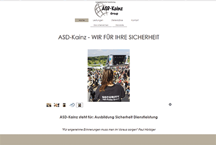 ASD-Kainz - Wir  für Ihre Sicherheit