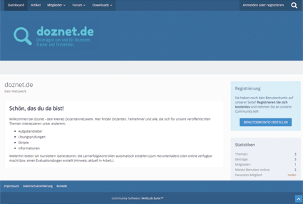 doznet.de - von und für Dozenten