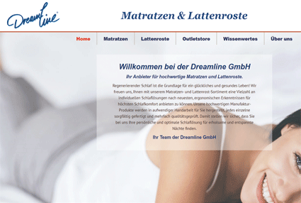 Dreamline GmbH - hochwertige Matratzen und Lattenroste